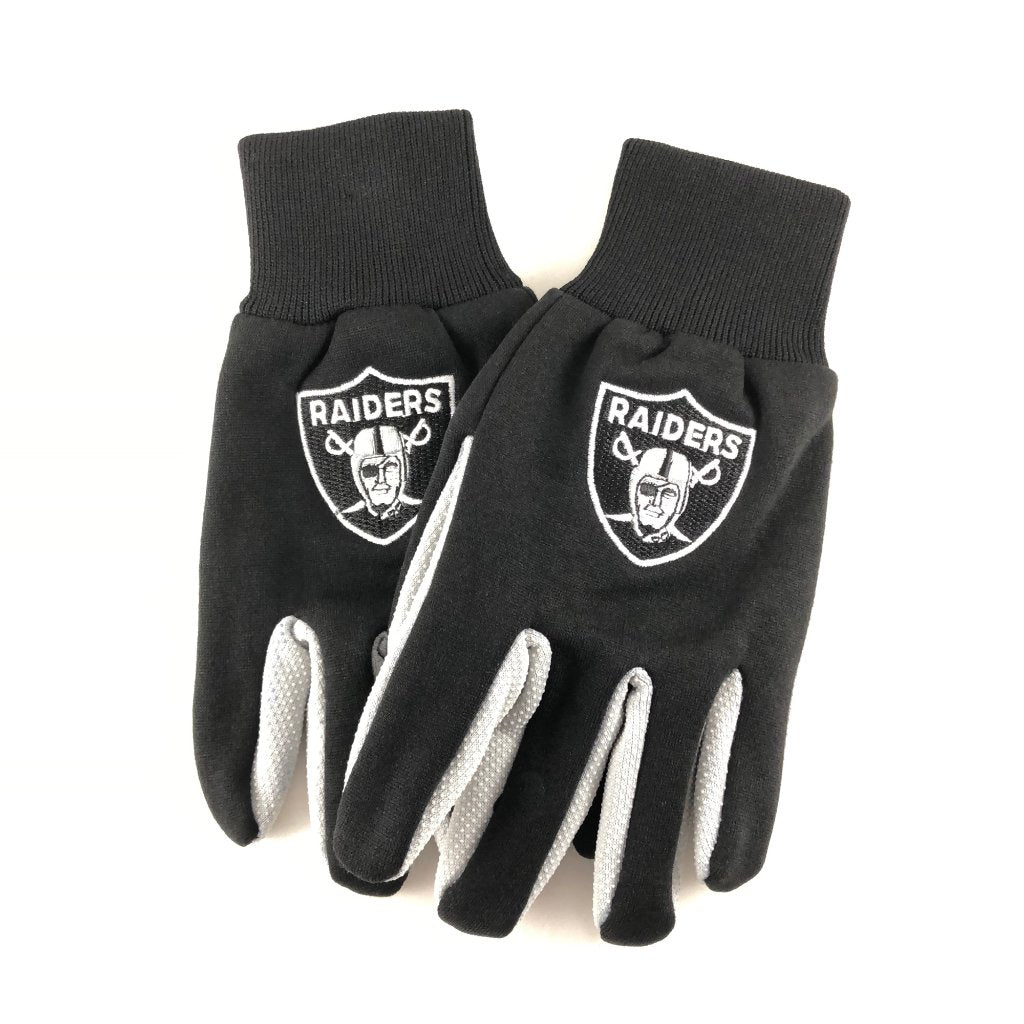 LV Raiders NFL Team Utility Gloves