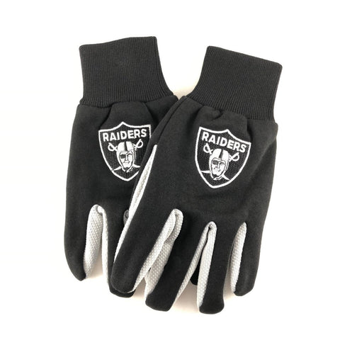 LV Raiders NFL Team Utility Gloves