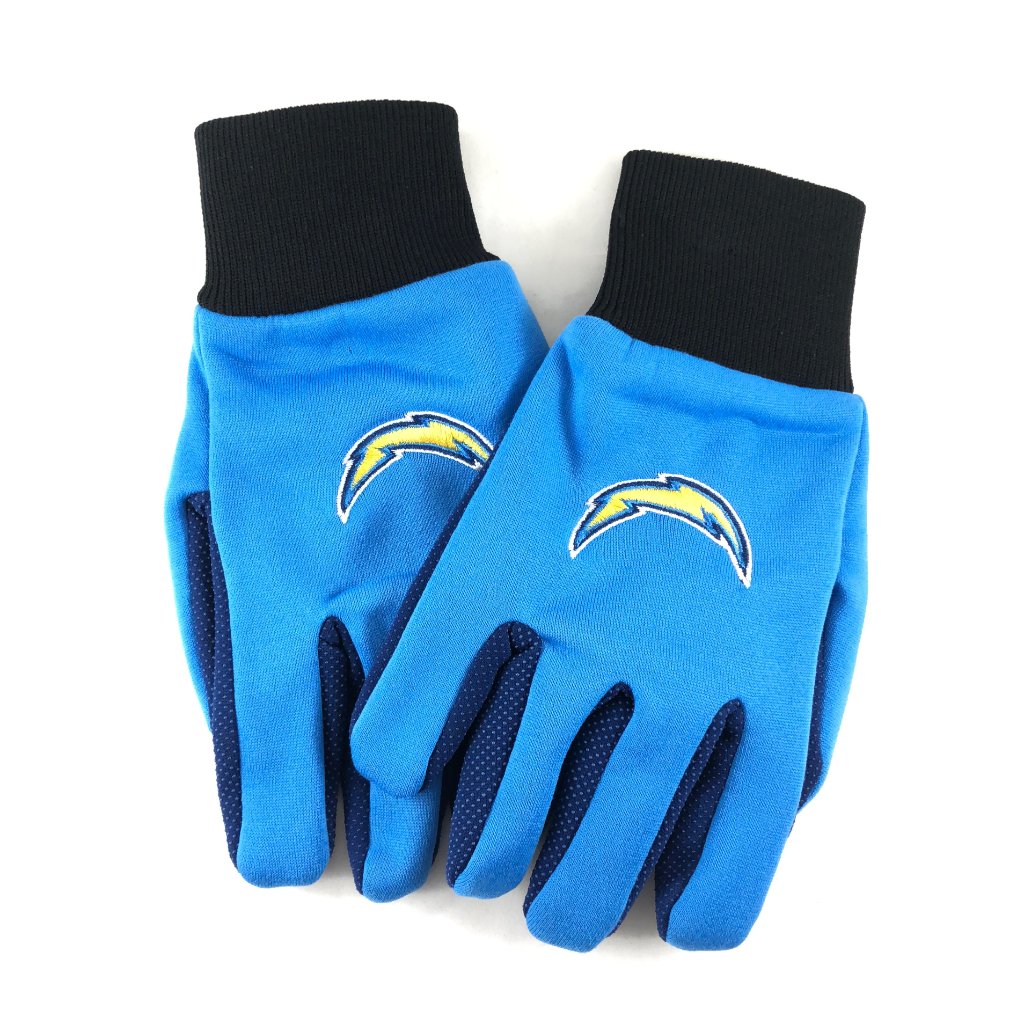 LA Chargers NFL Team Utility Gloves