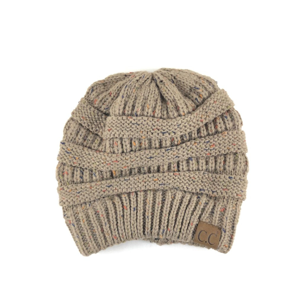 Ribbed Classic CC Beanie
