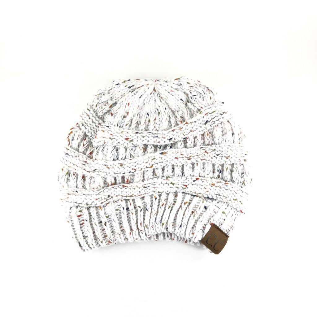 Ribbed Classic CC Beanie