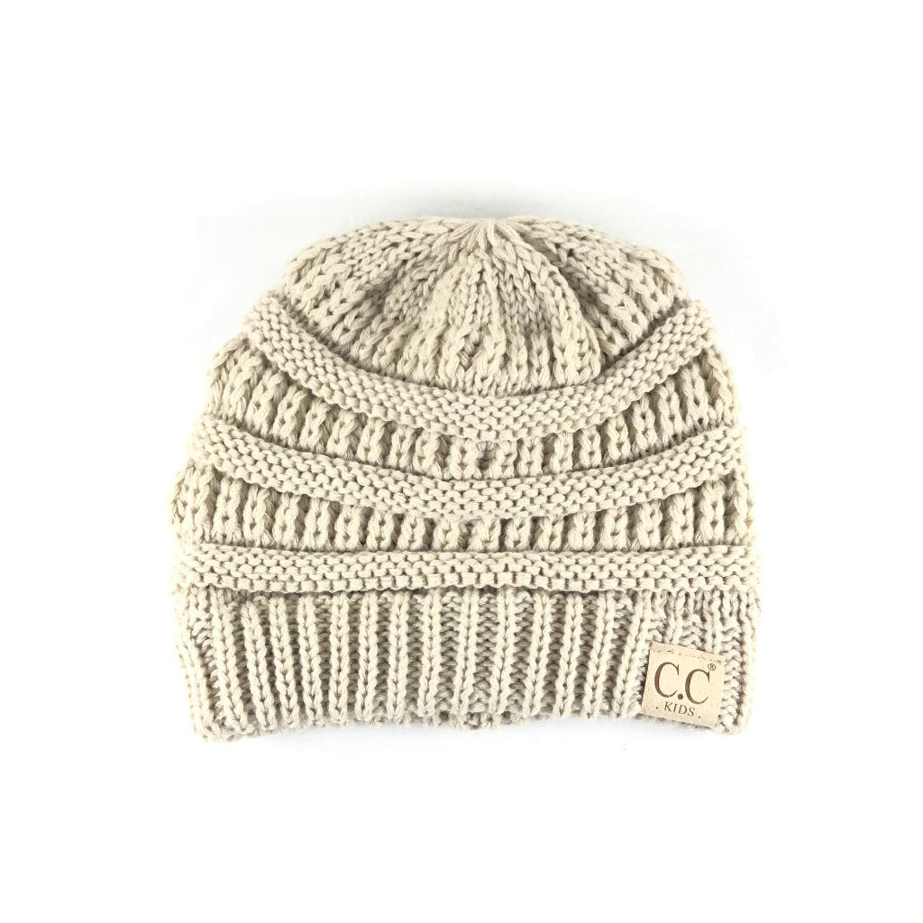 Ribbed Classic CC Beanie