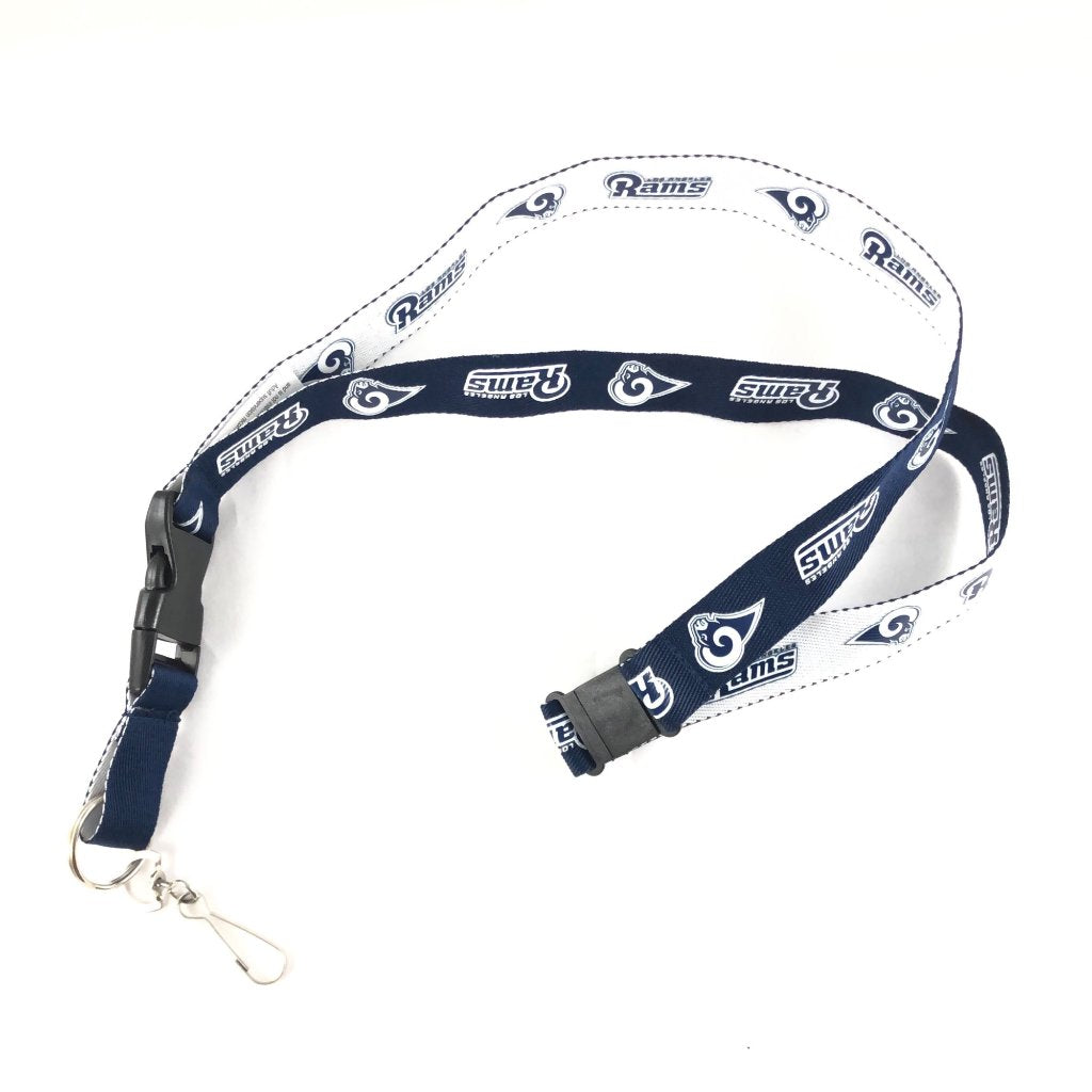 LA Rams Long Lanyard Key Ring