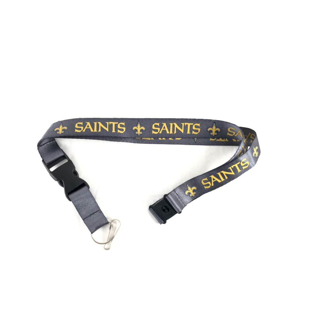 New Orleans Saints Long Lanyard Key Ring