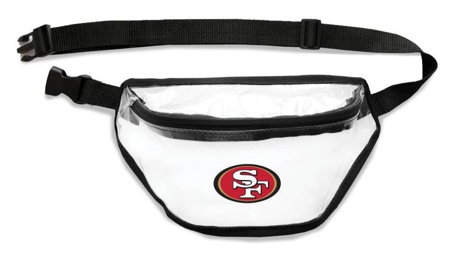 SF 49ers Clear Stadium Fanny Pack