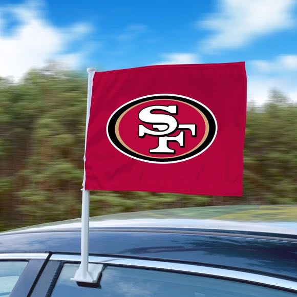 SF 49ers Car Flag
