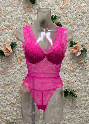 Lace Bodysuit IFashion 5548