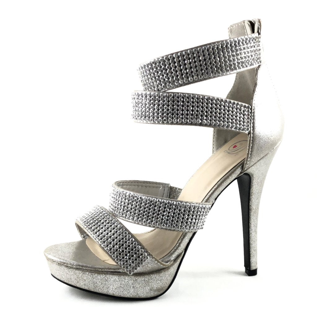 Buy Womens Ladies High Heels Sandals Hologram Perspex Clear Diamante Block  Heel Party Sandals Shoe Size 3 to 8 Online at desertcartINDIA