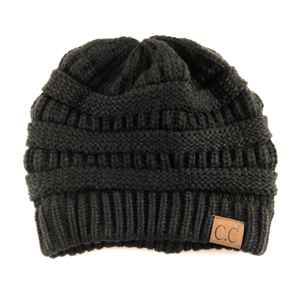 Ribbed Classic CC Beanie