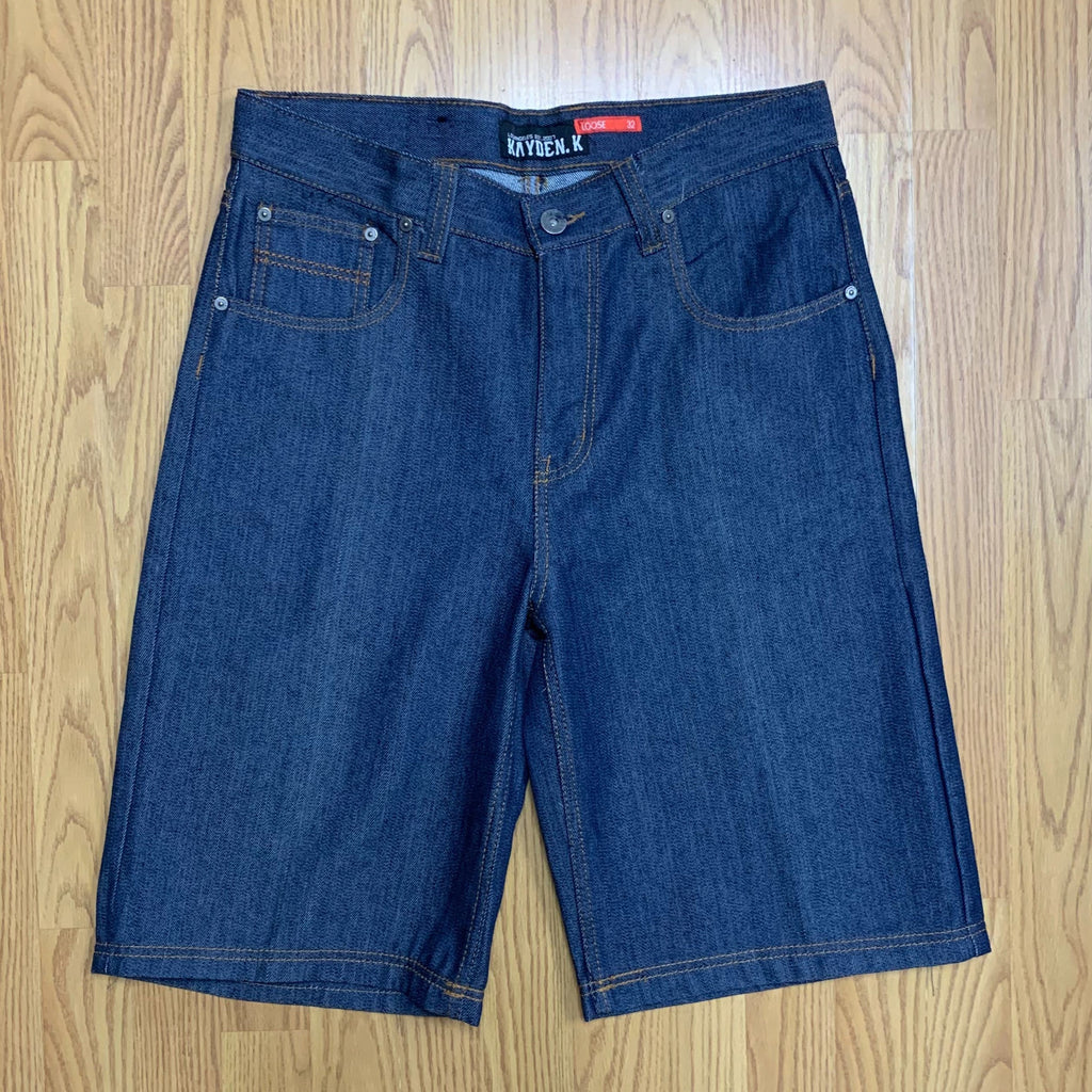 Wide Leg Denim Shorts Kayden K