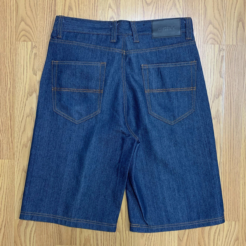 Wide Leg Denim Shorts Kayden K