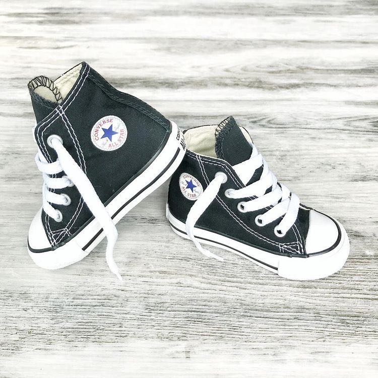 Converse Toddler Chuck Taylor Black Hi Top ( FINAL SALE )