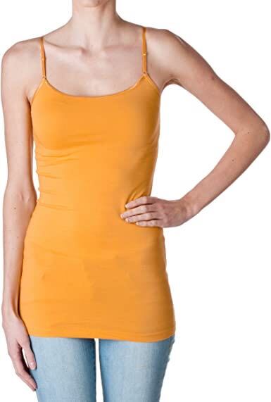 Spaghetti Strap Tank Top Solid Colors