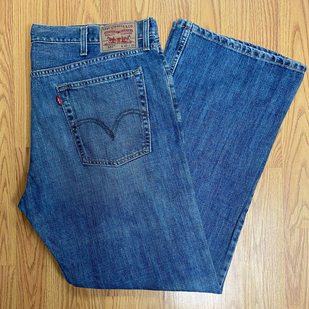 Levi's 527 Blue Denim Pants