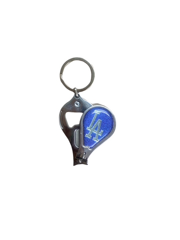 LA Bottle Opener Nail Clipper Keychain
