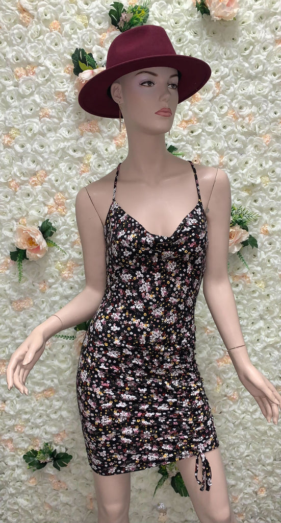 DTY Side Rushed Dress 3252