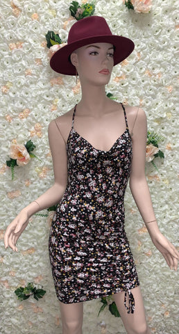 DTY Side Rushed Dress 3252