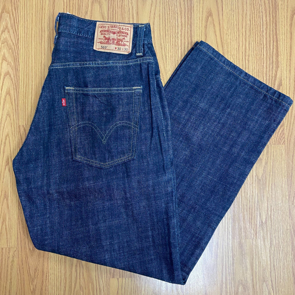 Levi's 569 Loose Straight Indigo Denim Pants
