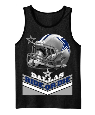 Dallas Ride or Die Graphic Tank Top