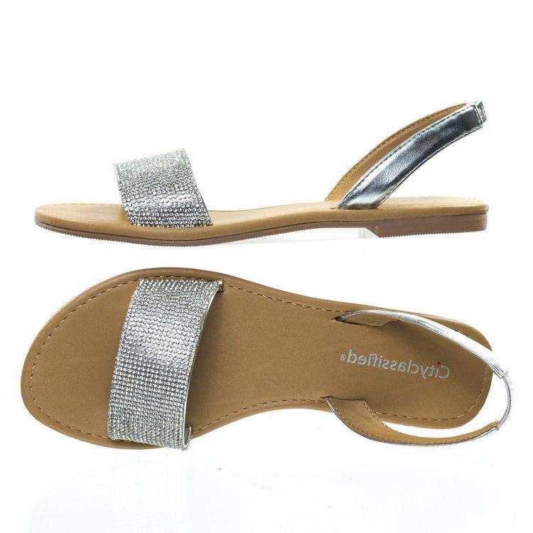 Nice Rhinestone Sandals Craze Fashion - Main Image