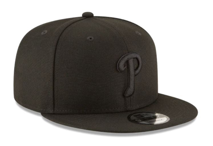 Philadelphia Phillies MLB Basic Black/Black Snapback