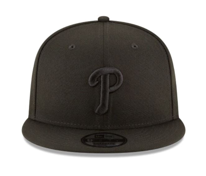 Philadelphia Phillies MLB Basic Black/Black Snapback