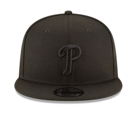 Philadelphia Phillies MLB Basic Black/Black Snapback