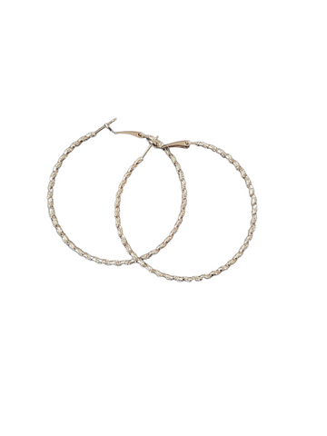 Gold Dipped Hoop Earrings