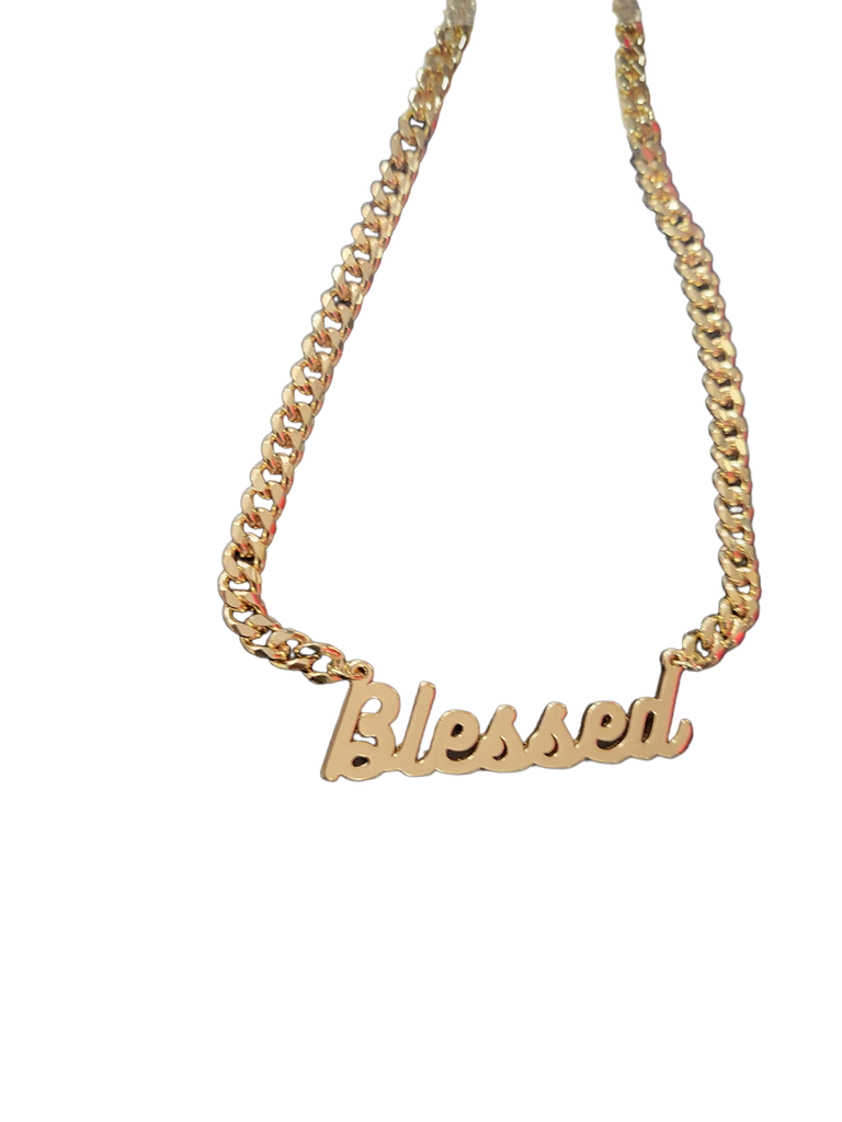 Blessed Chain Link Necklace