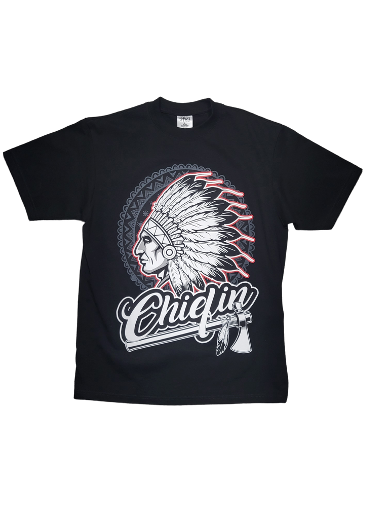 Chiefin Skull Graphic Tee