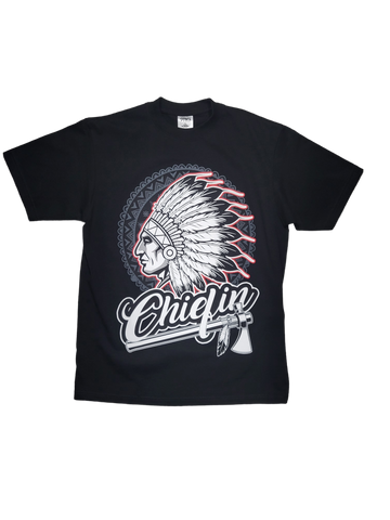 Chiefin Skull Graphic Tee