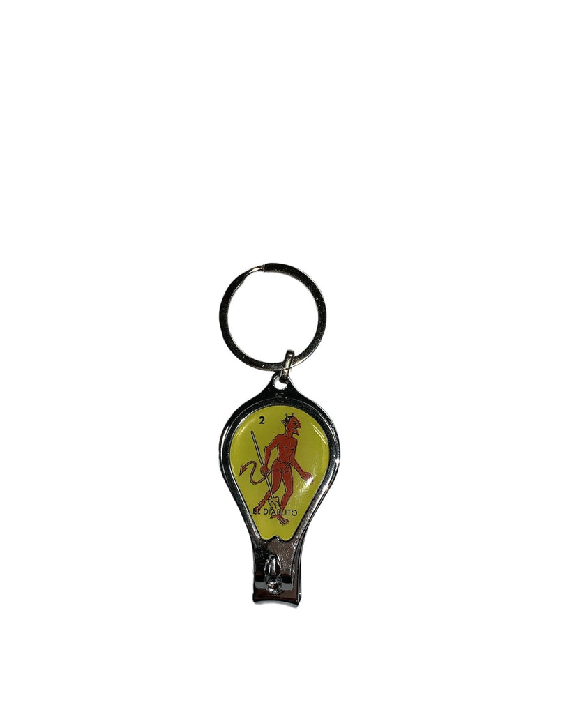 Loteria Nail Clipper Keychain