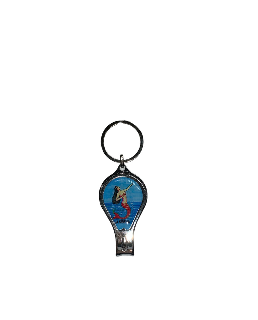Loteria Nail Clipper Keychain
