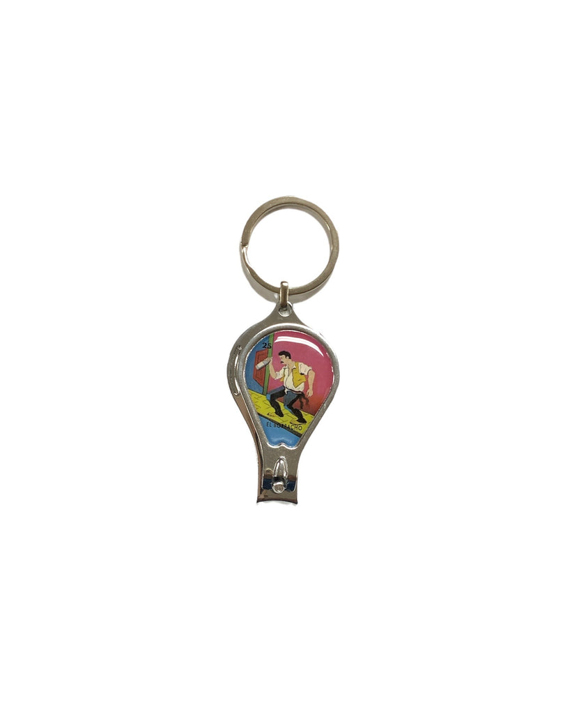 Loteria Nail Clipper Keychain