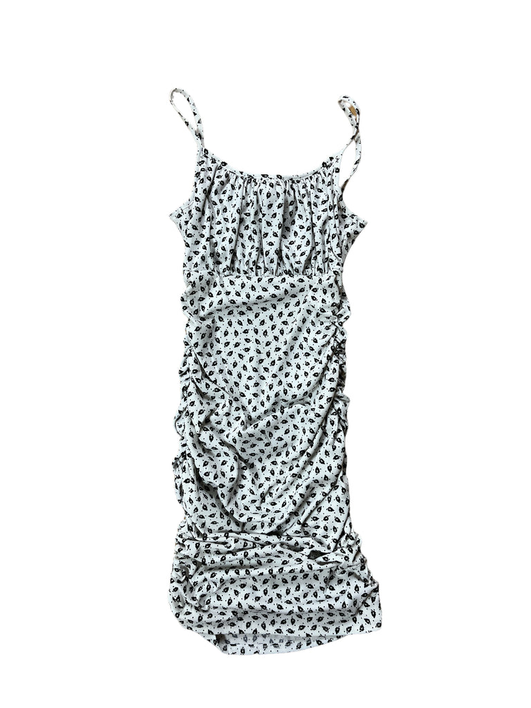 Scrunched Ribbed Dress 3037