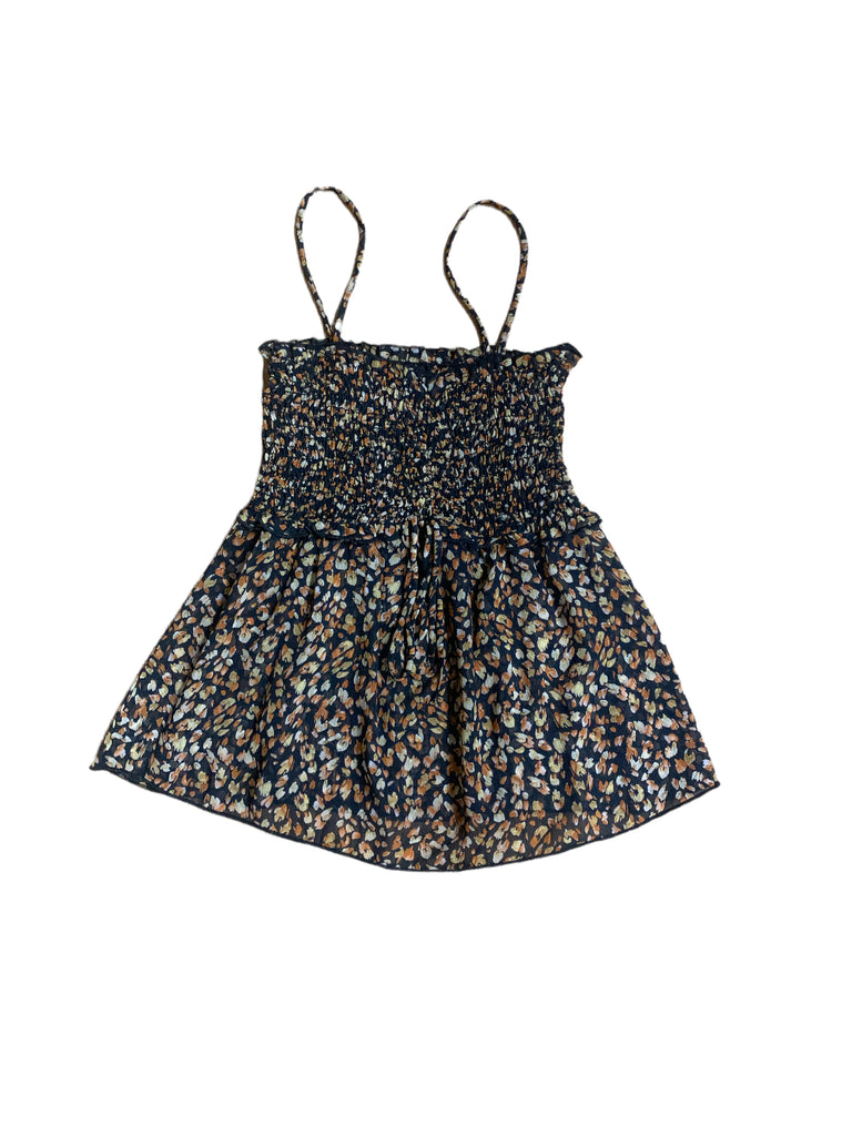 Chiffon Print Smocked Top 3578 ( FINAL SALE)