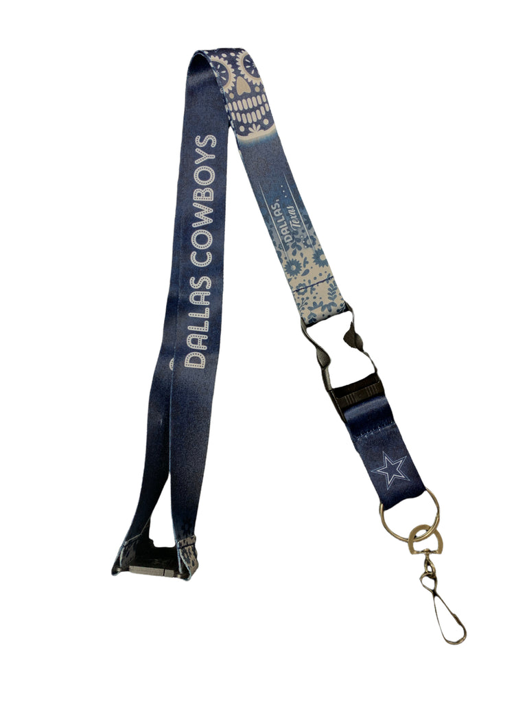 Dallas Cowboys Long Lanyard Key Ring