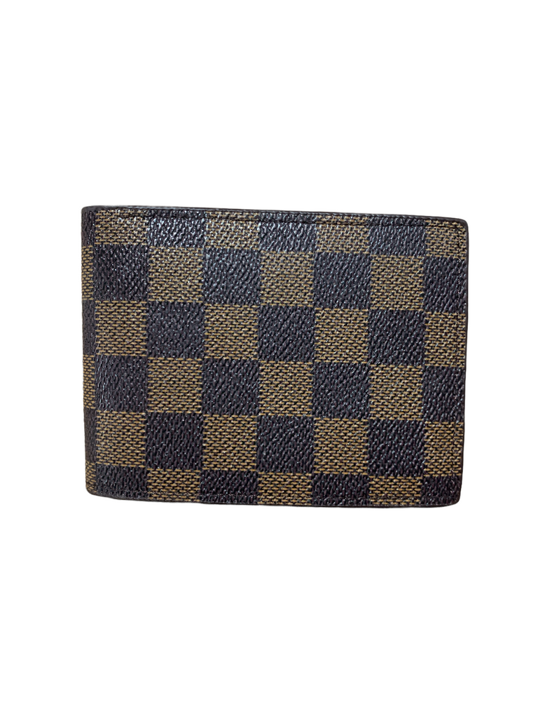 Checker Print Wallet