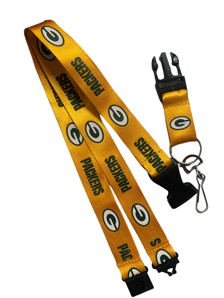 Green Bay Packers Long Lanyard Key Ring