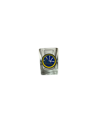 GS Warriors Square Shot Glass