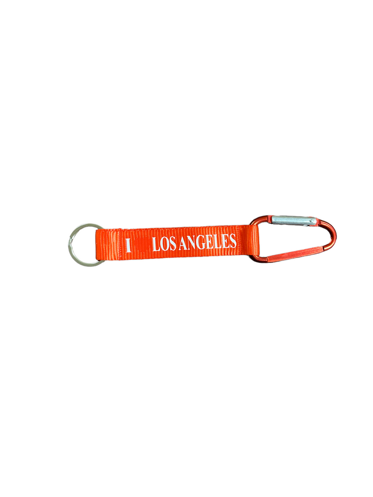 I Love Los Angeles Carabiner Lanyard