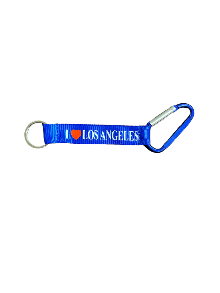 I Love Los Angeles Carabiner Lanyard