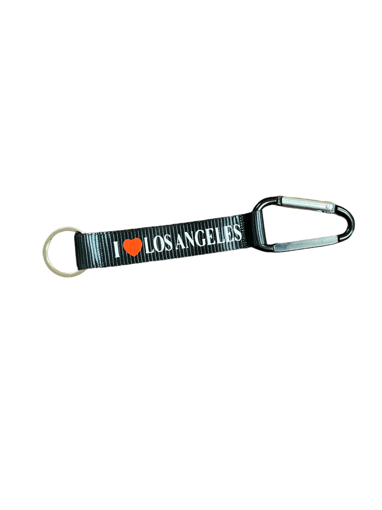 I Love Los Angeles Carabiner Lanyard