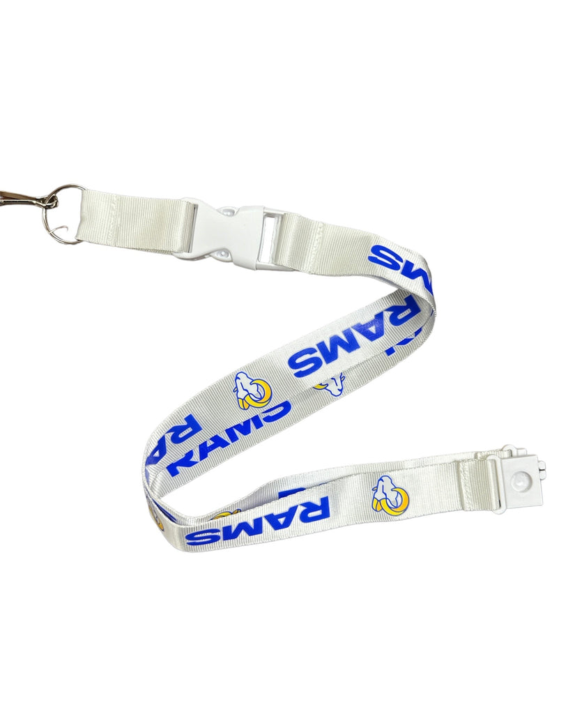 LA Rams Long Lanyard Key Ring