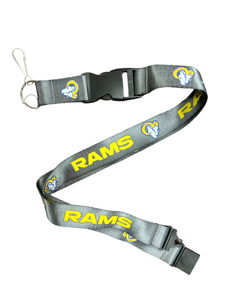 LA Rams Long Lanyard Key Ring