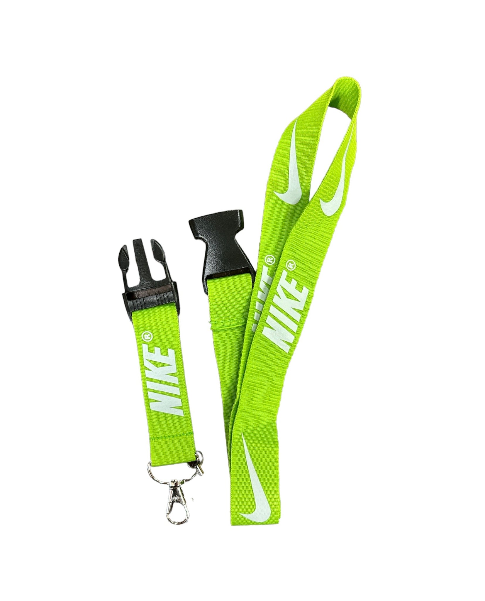 Neon green nike lanyard Clearance