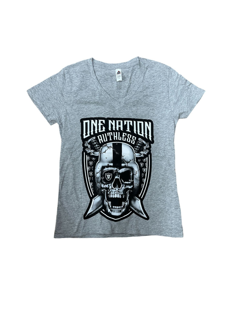 One Nation Ruthless Raiders Women's V-Neck