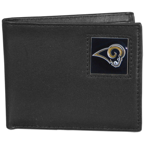 LA Rams NFL Leather Bi Fold Wallet