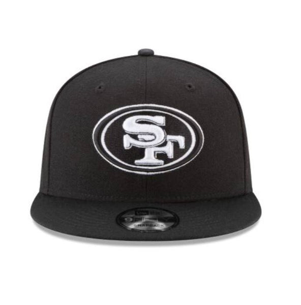 SF 49ers Black on White Snapback - Craze Fashion
