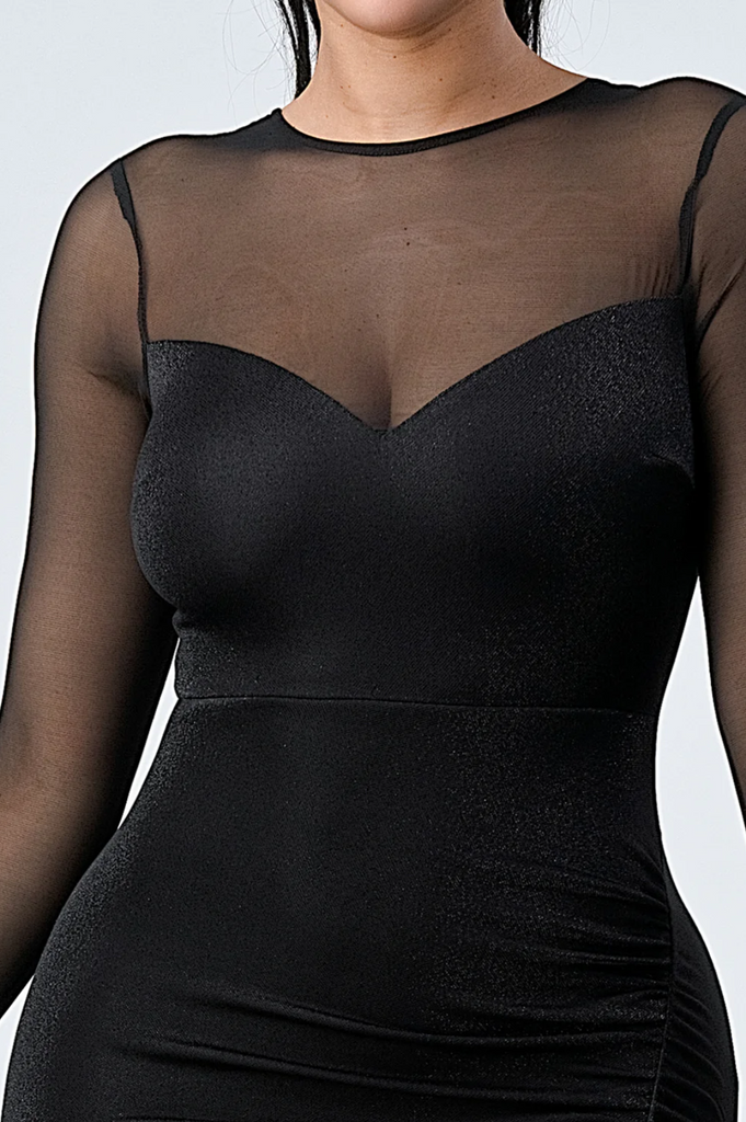 Metallic Knit Dress 72432